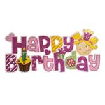 آویز ترئینی دیواری بانیبو مدل Happy Birthday02