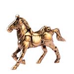 مجسمه برنجی هامان مدل اسب زره پوش