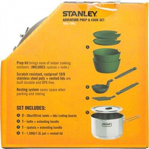 ست ظرف غذا استیل پلاستیک استنلی Stanley food set 