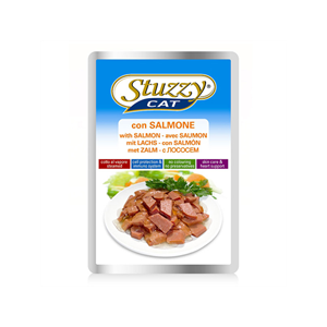 پوچ گربه استوزی stuzzy با فیله سالمون – 100 گرمی Stuzzy Cat Pouch Salmon-40613 Cat Food