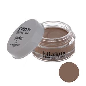 کرم پودر فشرده گریم الیزکیتا سری Matt Mousse  شماره 102 ElizKita 102 Matt Mousse