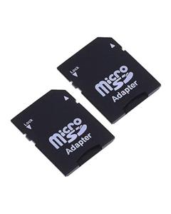 Bluelans Micro SD TF to SD SDHC Memory Card Adapter Convert into SD Card 2PCS 