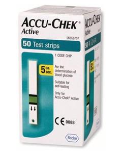 نوار تست قند Accu chek accu_chekنوار 50 عددی تست قند خون