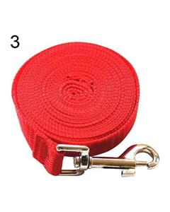 Bluelans Pet Training Leash Rope Belt Dog Safety Harness for Small And Medium Size 3 m (Red) 