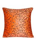 Bluelans Love Heart Throw Pillow Case (Orange)