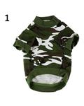 (Bluelans Pet Spring Autumn Cute Cool Camouflage Cotton Vest Cat Dog Puppy Apparel Clothes M (Army Green