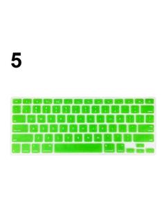 محافظ کیبورد کامپیوتر Bluelans Keyboard Soft Case for Apple MacBook Air Pro 13/15/17 inches Cover Protector (Green)