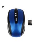 Bluelans Mini Portable 2.4GHz Wireless Optical Mouse Blue