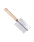 Bluelans Pet Dog Cat Double Side Metal Row Teeth Brush Massaging Grooming Hair Comb Rake 