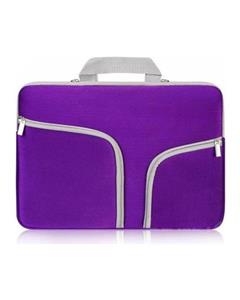 کیف و کاور لپ تاپ Bluelans Notebook Laptop Carry Bag Zipper Pouch Cover 11 - Purple