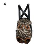 (Bluelans Pet Dog Canvas Front Tote Carrier M (Leopard