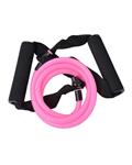 Bluelans Fitness Workout Yoga Rubber Tensile Pull Rope Pink