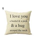 Bluelans Home Decor Sofa Bed Linen Throw Pillow Case  45 cm (Beige)