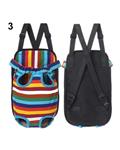 Bluelans Pet Dog Canvas Front Tote Carrier M (Multicolor)