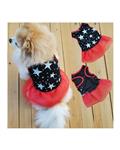 Bluelans Pet Dog Star Pattern Gauze Tutu Dress Skirt Puppy Cat Princess Clothes Apparel L