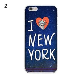 Bluelans I Love New York Letter Phone Case Cover for iPhone 4/4S (02) 