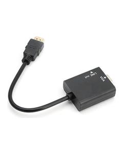 Bluelans HDMI Male to VGA with Audio HD Video Cable Converter Adapter 1080P for PC 