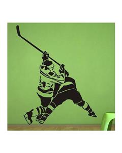 Bluelans Fashion Ice Hockey Player Sports Removable Decal DIY Art Mural Wall Sticker 