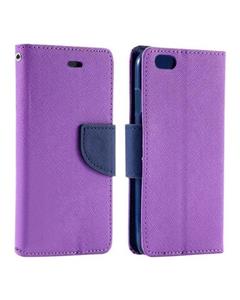 Bluelans Leather Wallet Case for iPhone 6/6S (Purple) 