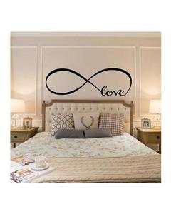 Bluelans Fashion Removable Wallpaper Love Loop Home Bedroom Decor Waterproof Wall Sticker 