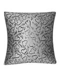 Bluelans Love Heart Throw Pillow Case (Grey)