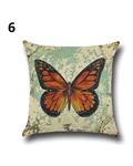 Bluelans Lovely Butterfly Pattern Square Pillow Cushion Case Cover Office Siesta Pillowcase (6)