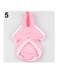 Bluelans Pet Hoodie Coat Dog Jacket Winter Clothes Puppy Cat Sweater Clothing Apparel XS (Pink)