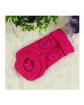 Bluelans Fashion Pet Dog Cat Knitted Sweater Winter Warm Coat Puppy Cute Jacket Apparel 14 (Rose)