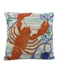 Bluelans Lobster Cushion Cover (Multicolor)