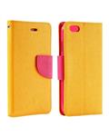 Bluelans Leather Wallet Gel Pouch Case Cover for iPhone 6 Plus Yellow