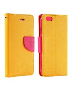 Bluelans Leather Wallet Gel Pouch Case Cover for iPhone 6 Plus Yellow 