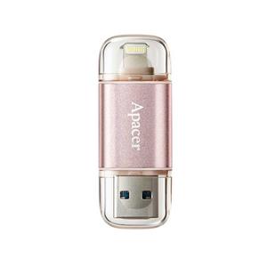 فلش مموری اپیسر مدل ای اچ 190 با ظرفیت 32 گیگابایت Apacer AH190 Lightning & USB 3.1 OTG Flash Memory 32GB