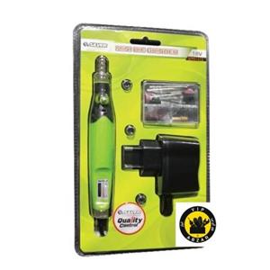 فرزانگشتی ست 12 پارچه 18 ولت سیلور