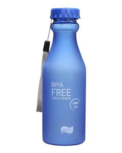 Bluelans Scrub Leak-proof Water Bottle Cycling Unbreakable 550ml Drink Bottles Sapphire Blue 