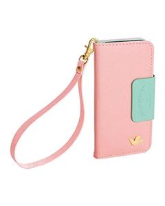 Bluelans Wallet Card Holder Leather Flip Case Cover For iPhone 6 6S Pink 