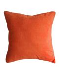 Bluelans Square Corduroy Sofa Pillow Case Cushion (Orange)