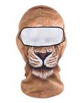 Bluelans Thin 3D Outdoor Cycling Balaclava Neck Hood Full Face Mask Hat Beanie Light Brown