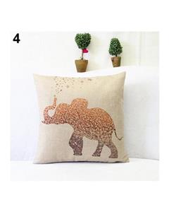 Bluelans Square Linen Throw Pillow Case  Home Sofa Decoration 4