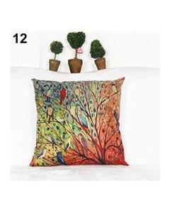 Bluelans Square Linen Throw Pillow Case  Home Sofa Decoration 12