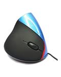 Bluelans Wired Ergonomic Design USB Vertical Optical Mouse - Blue