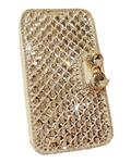 Bluelans Rhinestone Leather Cover for iPhone 6/6S