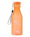 Bluelans Scrub Leak-proof Water Bottle Cycling Unbreakable 550ml Drink Bottles Orange