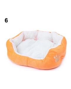 باکس، خانه و لوازم خواب Bluelans Winter Warm Dog Cat Puppy s Fashion Comfortable Soft Pad Bed Pet Cushion Mat (Orange)