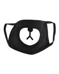 Bluelans Unisex Bear Cotton Mouth Face Mask Respirator for Cycling Anti-Dust Black