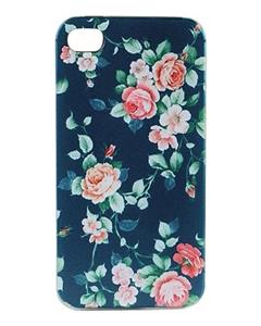 Bluelans Rural Flowers Case for iPhone 5 (Blue) 