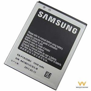 باتری موبایل سامسونگ مدل EB-F1A2GBU با ظرفیت 1650mAh مناسب برای گوشی موبایل سامسونگ Galaxy S2 Samsung EB-F1A2GBU 1650mAh Mobile Phone Battery For Samsung Galaxy S2