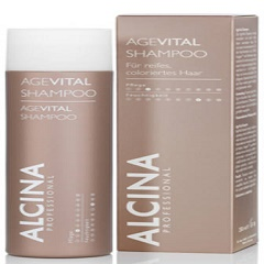 شامپو ضد ریزش آلسینا مدل ایج ویتال Alcina agevital shampoo 
