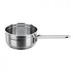 شیر جوش استیل کرکماز مدل آلفا سایز 14  korkmaz alpha Stainless Steel Milk pot (شیر جوش استیل کرکماز مدل آلفا سایز 14 )