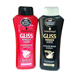 شامپو گلیس مخصوص مو های خشک و رنگ شده   Gliss 650ml 