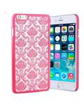 Bluelans Retro Damask Pattern Matte Case Cover (Rose Red) 